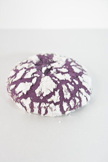 Ube Krinkle Cookies