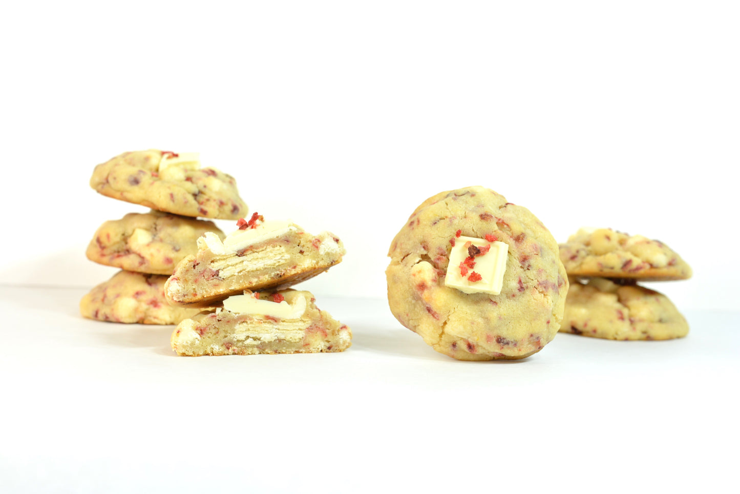 Lemon Strawberry Cookies