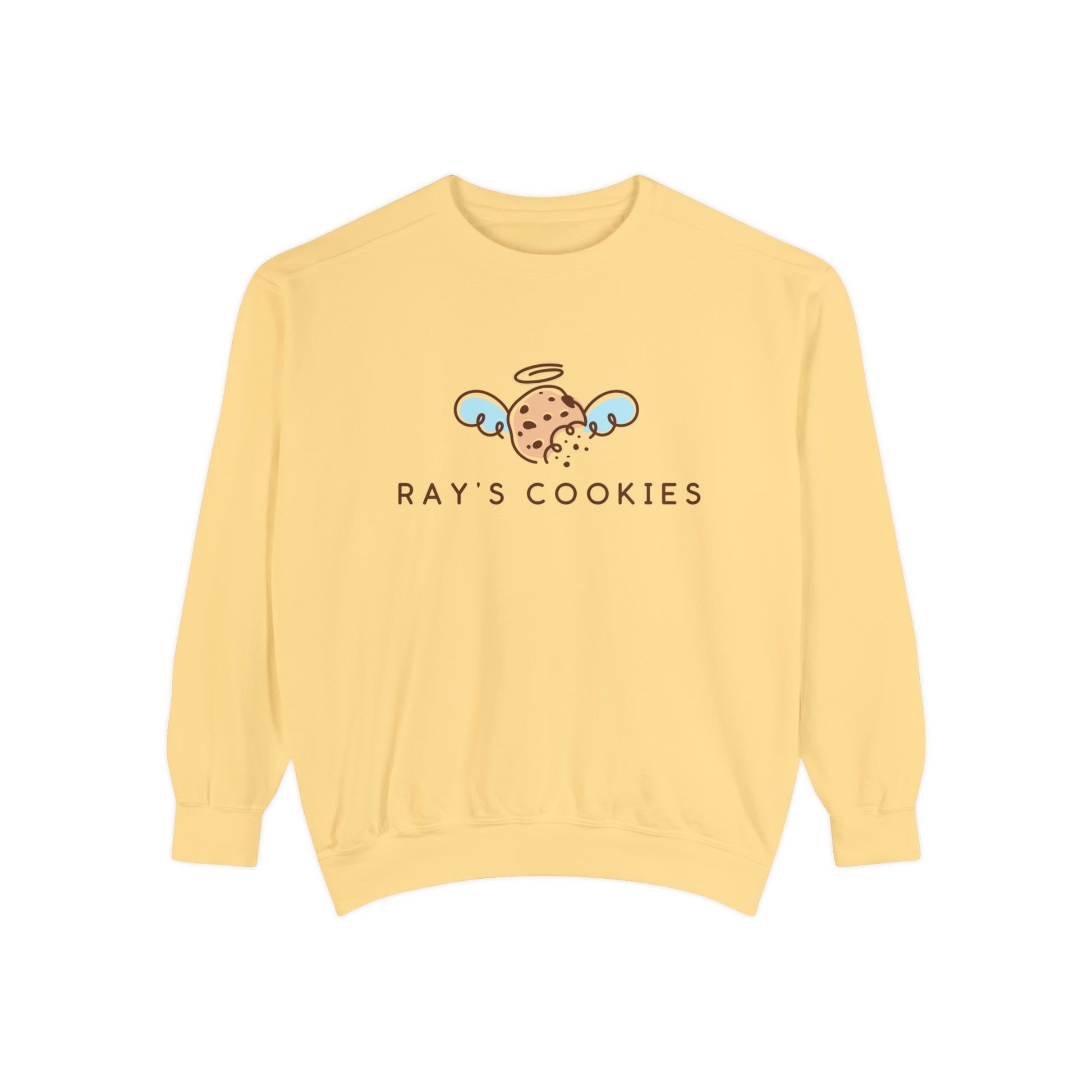 Garment Dyed Sweatshirt | Unisex Sweatshirt | RAY'S COOKIES