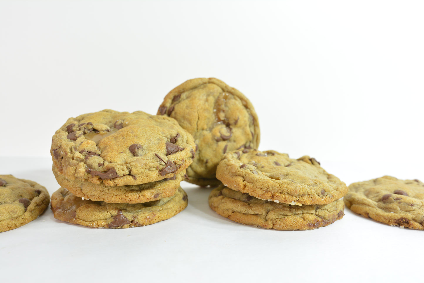 Toffee & Caramel Chocolate Chip Cookies