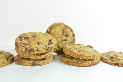 Toffee & Caramel Chocolate Chip Cookies