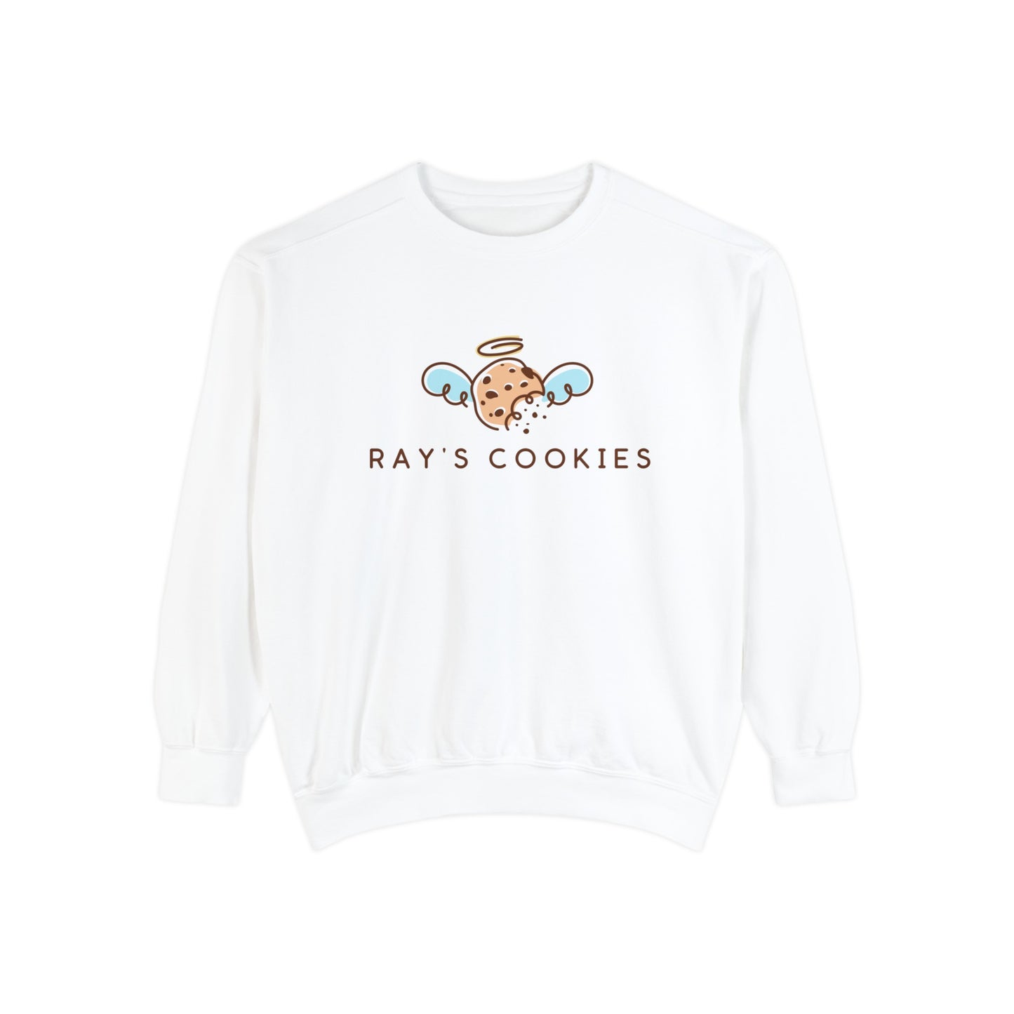 Garment Dyed Sweatshirt | Unisex Sweatshirt | RAY'S COOKIES