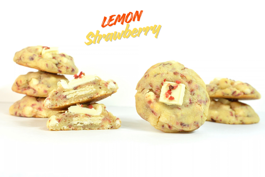 Lemon Strawberry Cookies RAY'S COOKIES
