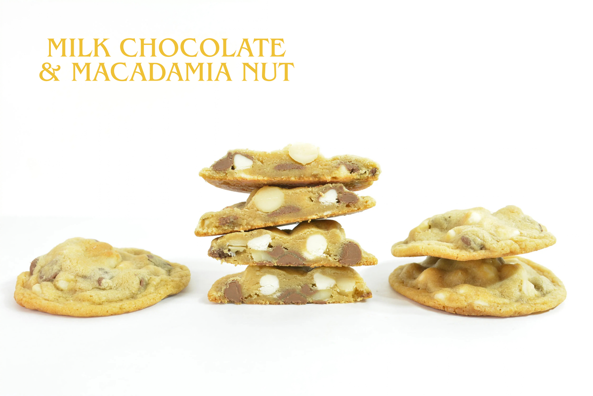 Milk Chocolate & Macadamia Nut Cookies RAY'S COOKIES