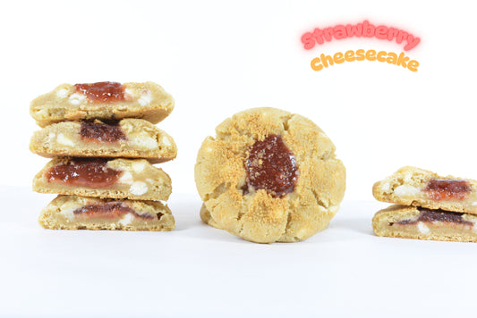 Strawberry Cheesecake Cookies