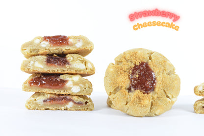 Strawberry Cheesecake Cookies