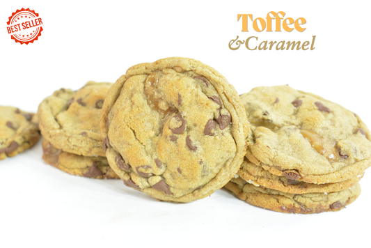 Toffee & Caramel Chocolate Chip Cookies RAY'S COOKIES