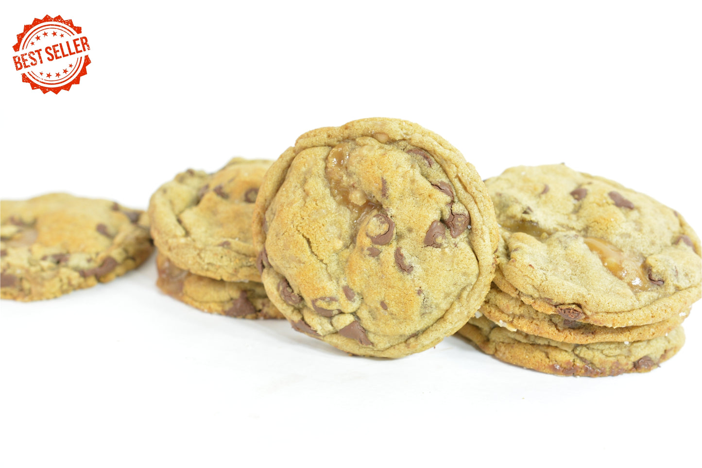 Toffee & Caramel Chocolate Chip Cookies