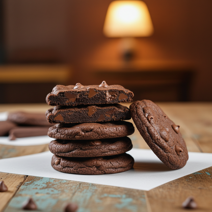 Double Chocolate Cookies