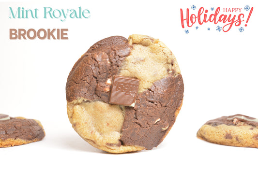 Mint Royale Brookie Cookies
